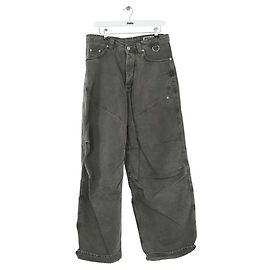 Autre Marque Jean en coton gris Gris