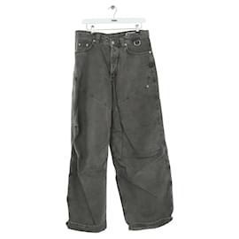 Autre Marque Jeans de algodón gris Gris