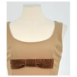 D&G-Wool dress-Beige
