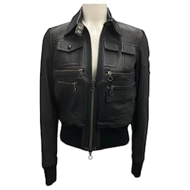 Tod's-Tom Ford Black 2021 Lamb Leather Jacket-Black
