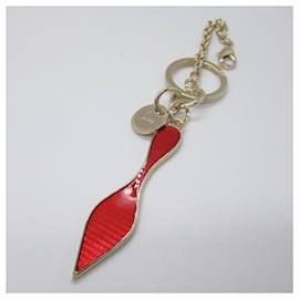 Christian Louboutin-Christian Louboutin Red Sole Metal Keyring-Red