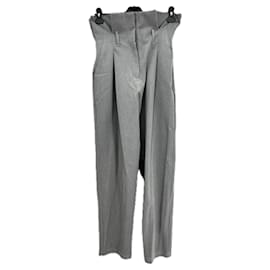 Autre Marque SIMONETT Hose mit Bügelfalten Grau Grau