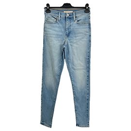 Levi's Blaue Jeans "720 High Rise Super Skinny" Blau
