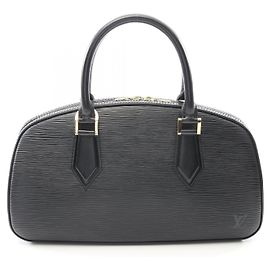 Borsa a mano Jasmin Epi Louis Vuitton Nero