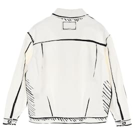 Fendi-Fendi FENDI × Joshua Vides Vêtements d'extérieur en coton-Noir,Blanc