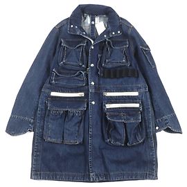 Giacca di denim Sacai Blu