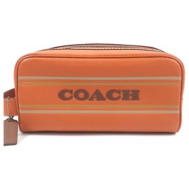 Bolsa de viagem em couro COACH CH077 Marrom