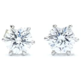 Autre Marque Diamantohrringe 0,63 ct Pt900 Platin Andere