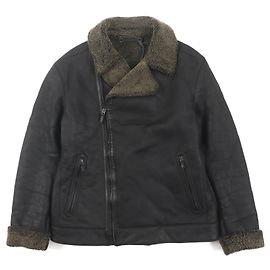 Ermenegildo Zegna Zegna Lamb Leather Double Zip Riders Jacket Brown Dark brown