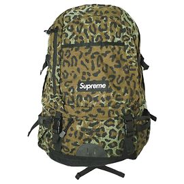 Mochila de nylon Supreme GUIDE 28 Multicolor Estampado de leopardo