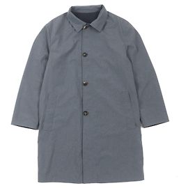 & Other Stories KIRED Wool Reversible Coat Navy Gray 48 Brown Navy blue