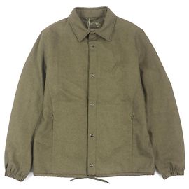 & Other Stories HERNO Silk Cashmere Coach Jacket Khaki 44 Green