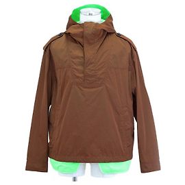 Giacca con cappuccio in nylon Dior Marrone Altro
