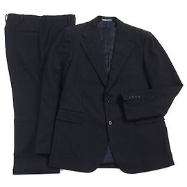 Traje GARRISON Ralph Lauren a Rayas Marinas 42S Azul Otro