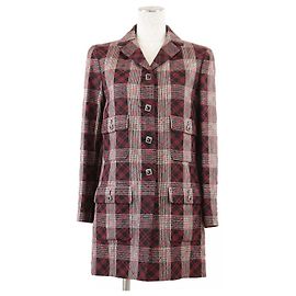 Giacca Chanel P33303 Bordeaux Nero 36 Nero Bordò