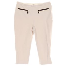 Hermès Hermes Wool Pants Beige