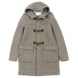 & Other Stories HERNO GLOBE Wool Nylon Duffel Coat Brown Brown