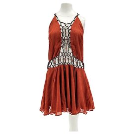 Magali Pascal Robe terracotta Orange
