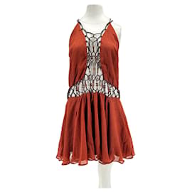 Magali Pascal Robe terracotta Orange