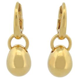 ORECCHINI POMELLATO A GOCCIA IN ORO GIALLO 18K 13GR D'oro
