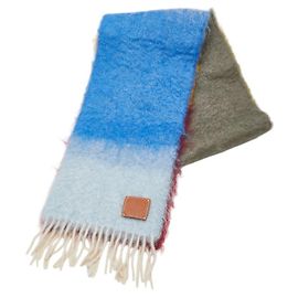 Sciarpa in lana mohair Anagram Loewe Multicolore
