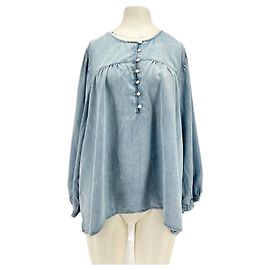 Levi's Denim-Bluse Blau