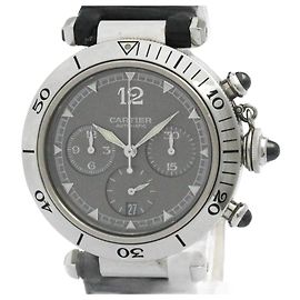 Cartier Pasha 38 Chronograph Wristwatch Other
