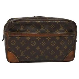 LOUIS VUITTON Clutch Compiegne 28 M51845 LV Auth BA3212 Monogramm
