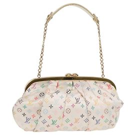 LOUIS VUITTON Handtasche Omoniere Satin Monogramm Mehrfarbig M92060 Auth 115225SM Mehrfarben