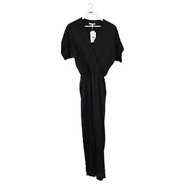 Maje Schwarzer Jumpsuit Schwarz