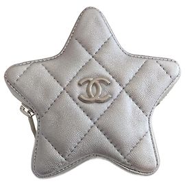 Chanel star wallet Silvery
