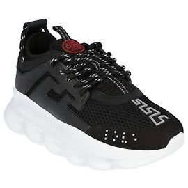 Versace Sneaker Kettenreaktion schwarz Schwarz
