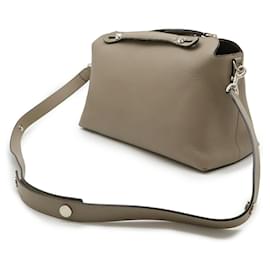 Fendi-Fendi BY THE WAY Leather 2way Bag-Grey