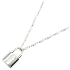 Collana pendente Lockit in argento sterling Louis Vuitton Argento