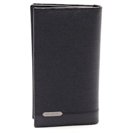 Bulgari-Bvlgari Serpenti Scaglie Leather Wallet-Black