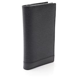 Bulgari-Bvlgari Serpenti Scaglie Leather Wallet-Black