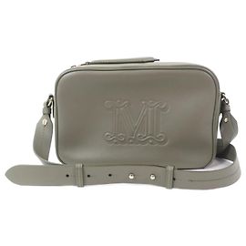 Bolsa de Ombro de Couro ELSA da Max Mara Verde