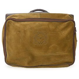 Borsa da lavoro in pelle LOEWE Marrone Beige
