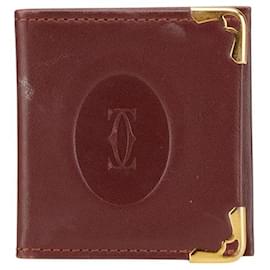 Cartier-Cartier Must Line Leather Photo Case-Brown,Other