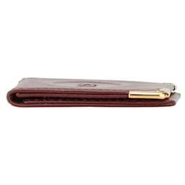 Cartier-Cartier Must Line Leather Photo Case-Brown,Other