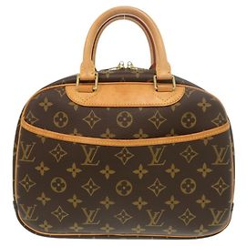 Bolso de mano Monogram Trouville de Louis Vuitton Castaño Monograma