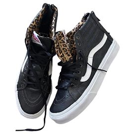 Baskets Vans en cuir multicolores Multicolore