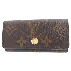 Llave Monogram marrón con chip IC Multicle Louis Vuitton Castaño