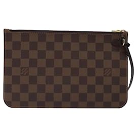 Louis Vuitton-LOUIS VUITTON Damier Ebene Neverfull MM Pouch Accessory Pouch LV Auth 126573-Other