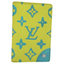 Louis Vuitton-LOUIS VUITTON Monogram Playground Organizer Dupoch Card Case M82034 Auth 126650-Yellow
