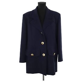 Givenchy Blazer aus blauer Wolle Blau