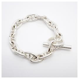 Hermès-Hermes Silver 925 Charm Bracelet-Other