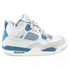 Nike Baskets en cuir blanches Blanc
