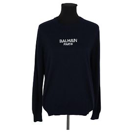 Balmain Suéter azul Azul