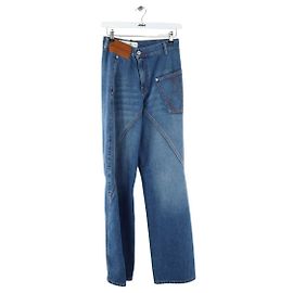 JW Anderson Jeans anchos de algodón azul Azul